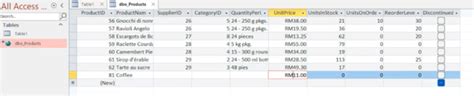 Image result for MS Access Update Query Sample SQL View