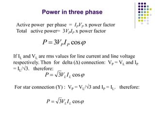 3 Phase Power Formula に対する画像結果