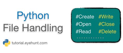 Image result for File Handling in Python Read