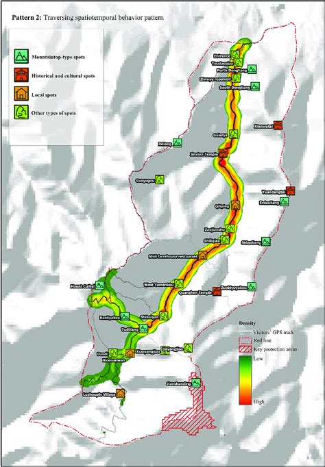 Toradh íomhá ar Spatial Visitation Pattern