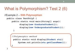 Image result for Writing a Program in Java to Fully Show Polymophic Arrays