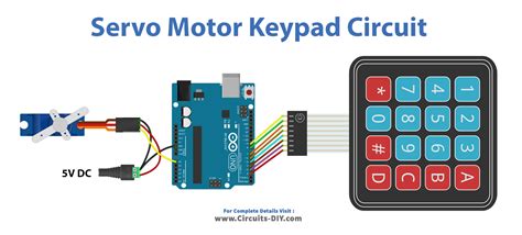 Image result for Keypad Servo Motor Arduino