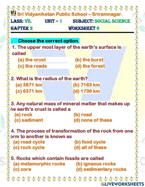 Toradh íomhá ar +Laywers of the Earth Worksheet