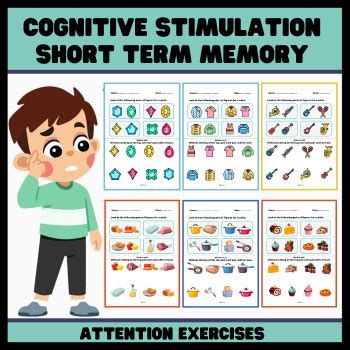 Short Term Memory Activities - Attention Exercises - Cognitive Stimulation