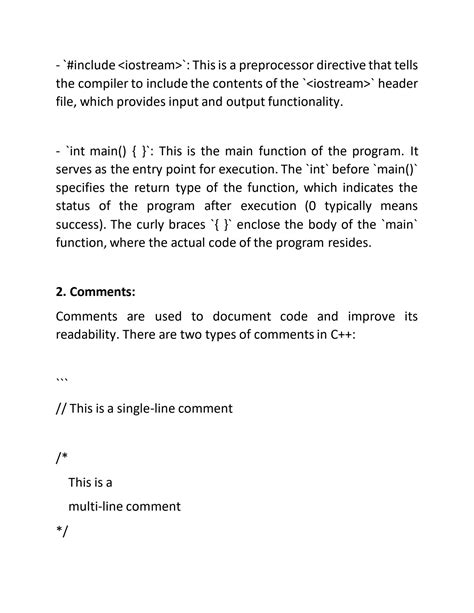 Image result for Basic Syntax of C++