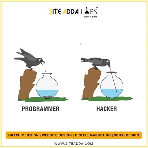 Toradh íomhá ar Programmer vs Hacker