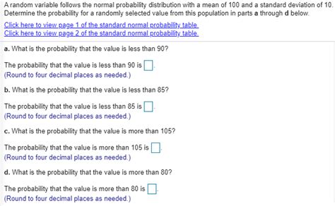 Image result for Equation for Probability of Stand Normal Random Variable
