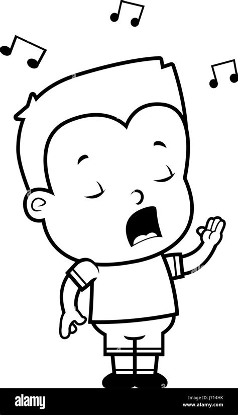 Image result for Singing Cartoon Drawing