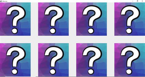 Afbeeldingsresultaten voor Memory Game in Java