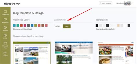 Image result for Blog Color Templates