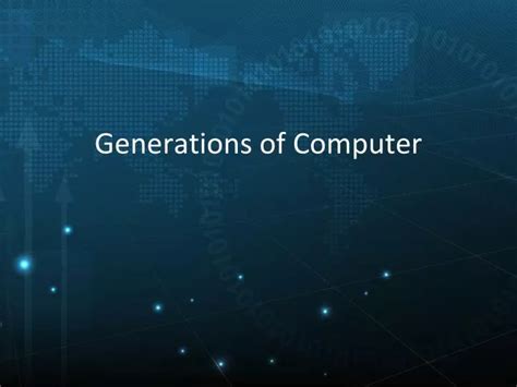 Image result for Different Generations of Computer PowerPoint