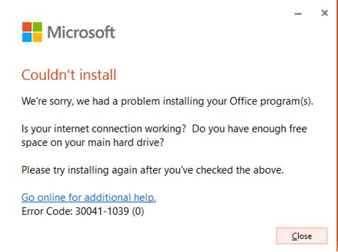Cannot Install Error Code 109 に対する画像結果