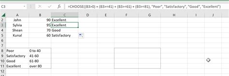 Image result for Excel Choose Function Multiple Conditions