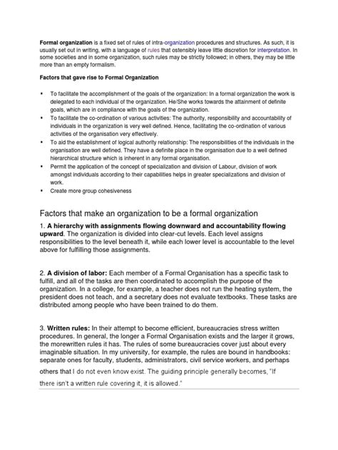 Formal Organization Examples に対する画像結果