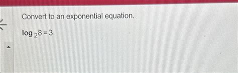 Image result for Convert to Exponential Equation
