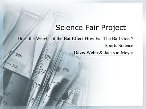 Image result for Baseball Bat Science Fair Project