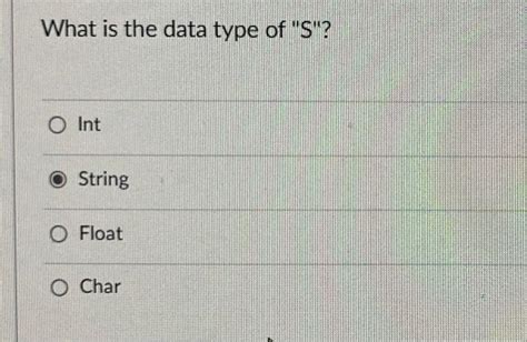 Int String Float/Double に対する画像結果
