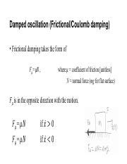 Image result for Frictional Damping