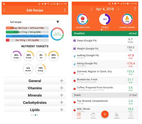 Afbeeldingsresultaten voor Lose It App vs MyFitnessPal