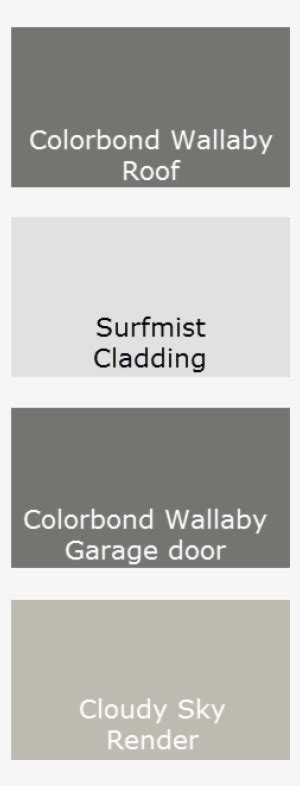 Image result for Colorbond Wallaby Color Chart
