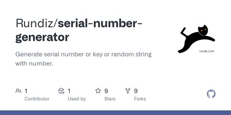 Toradh íomhá ar Serial Number Generator