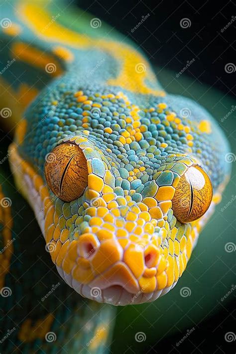 Image result for Green Tree Python Jaw
