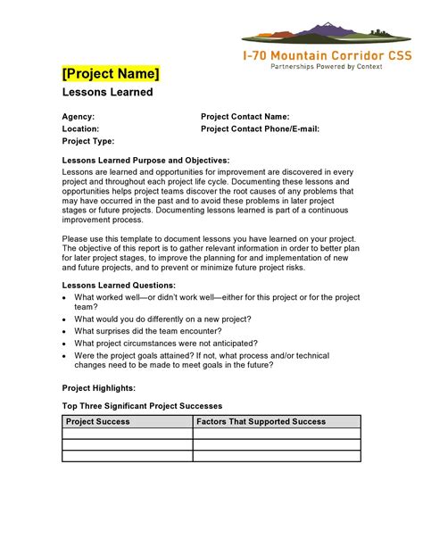 Afbeeldingsresultaten voor How to Write a Lessons Learned