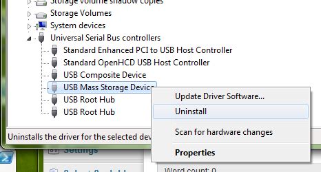 Uninstall USB Driver に対する画像結果