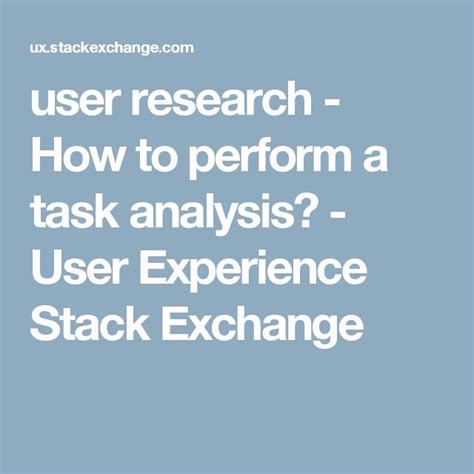 Task Analysis User Research に対する画像結果