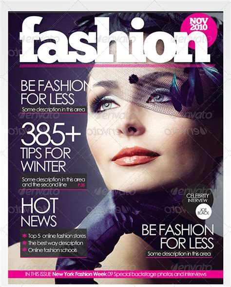 Magazine Cover Templates - 27+ Free & Premium Download