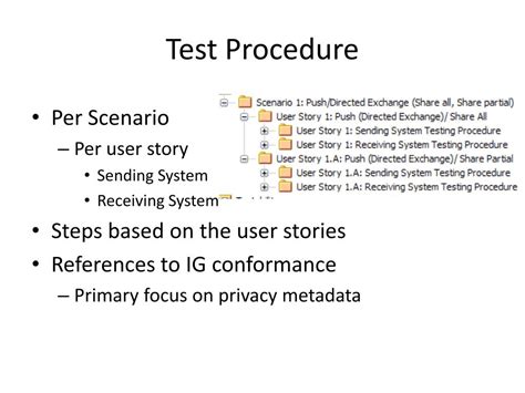 Image result for Test Procedure Example