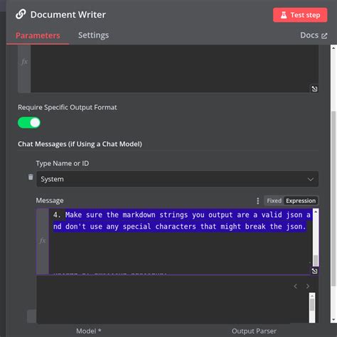 Toradh íomhá ar Consistant Formating JSON