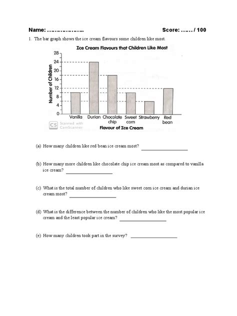 Image result for Bar Graph Worksheet Corbatee