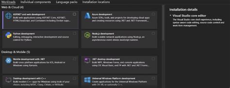 Image result for Visual Sudio Workspace Install