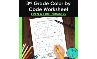 Bildergebnis für Color Code Worksheet Third Grade