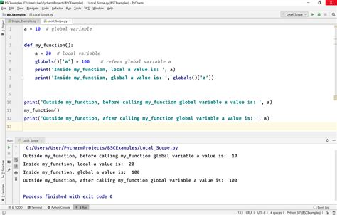 Image result for Scope of Functions in Python