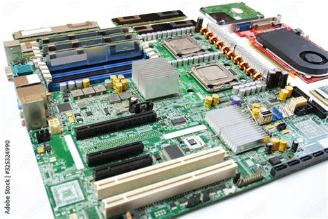 Image result for Computer Motherboard CPU Memory