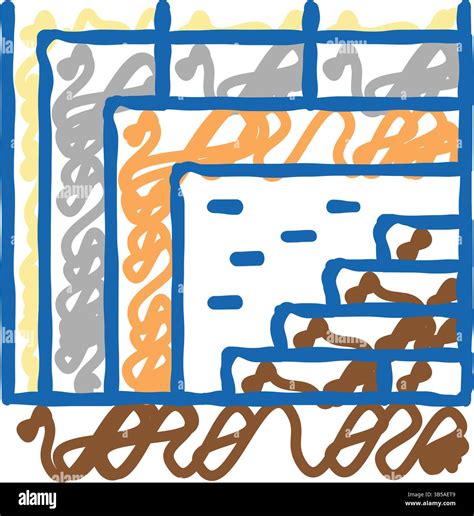 Toradh íomhá ar Structure Icon Hand Drawn