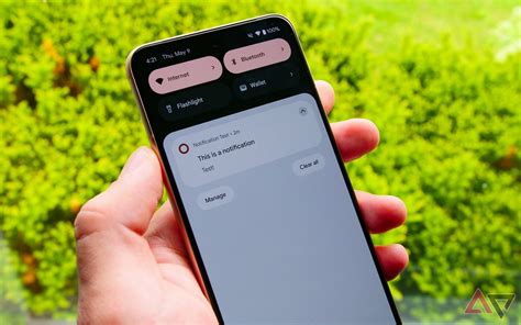 Toradh íomhá ar Pixel Android 12 Notification Panel