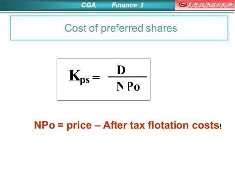 Image result for Cost of Preference Shares in Financial Calculator