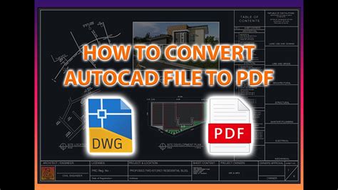 Image result for How Convert AutoCAD to PDF