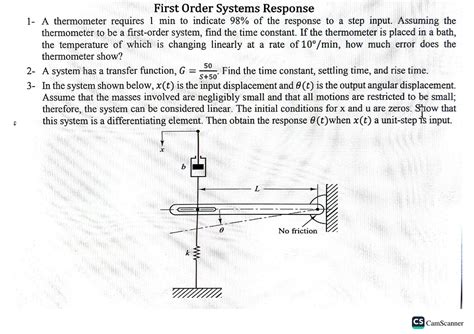 Toradh íomhá ar DSC Programming First Order System