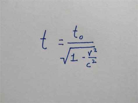 Image result for Velocity-Time Dilation Formula
