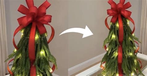 Image result for How to Make a Tabletop Christmas Tree
