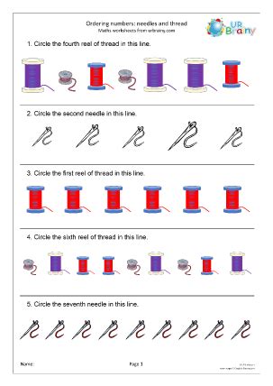 Image result for Ordering Groups of Numbers Worksheet