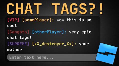 Image result for How to Make a Group Chat Tag in Roblox