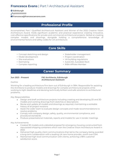 Image result for Java Architect CV