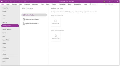 Image result for Foxit Reduce File Size