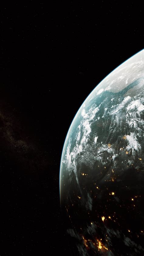 Earth From Space. Night View 45705951 Stock Video at Vecteezy