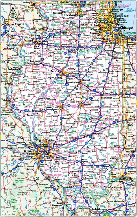 Chicago Interstate Map ਲਈ ਪ੍ਰਤੀਬਿੰਬ ਨਤੀਜਾ